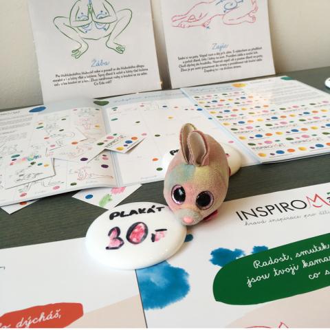 Inspiromat stánek na konferenci o nadání